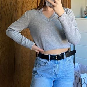 Basic Grey Sweater